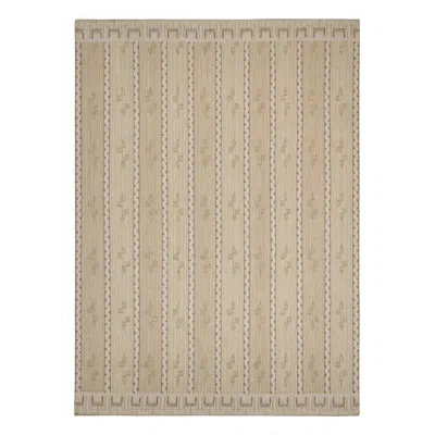 Rug & Kilim Scandinavian Rectangle Hand Woven Wool Area Rug In Brown;beige;purple