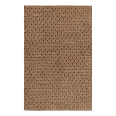 Rug & Kilim Vintage Distressed Rug, Beige-brown With All-over Floral Patterns –  In Blue;brown;red;beige;pink;white;cream