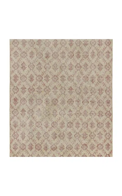 Rug & Kilim - Vintage Zeki Müren Wool Rug 5x8 - Red In Neutral