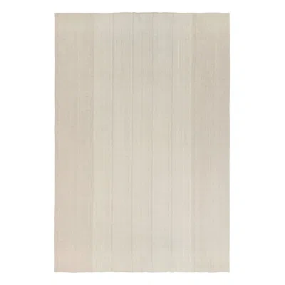 Rug & Kilim Wool Indoor Rug In Cream;gray;silver;white;beige;brown