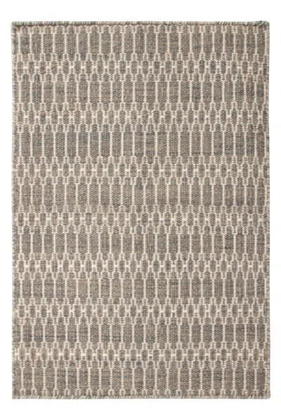 Pre-owned Rug & Kilim �s Contemporary Flatweave Rug With Geometric Lattice Design In Brown