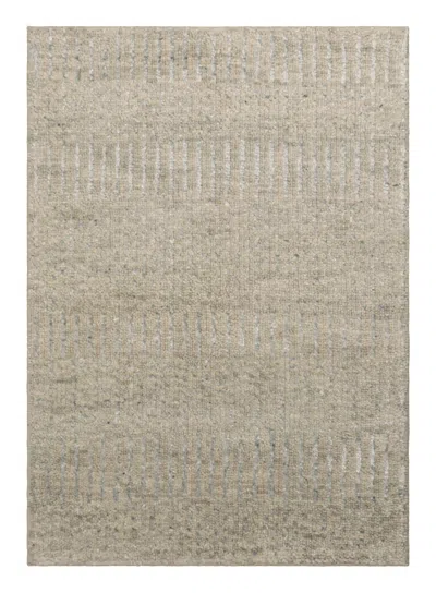 Pre-owned Rug & Kilim �s Contemporary Rug With Textural Design In Tonal Gray