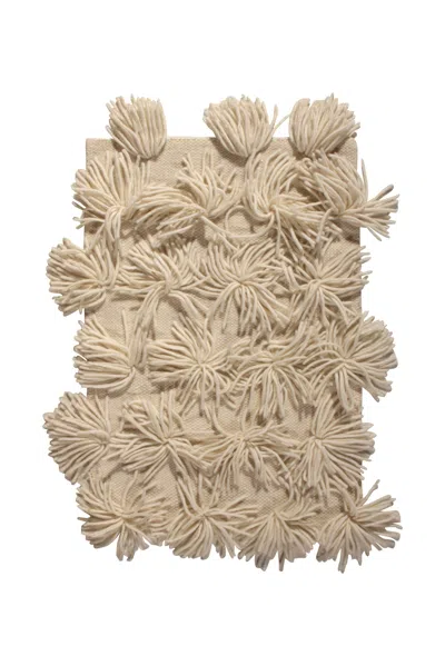 Pre-owned Rug & Kilim �s Contemporary Textural Rug In Soft Beige In Brown