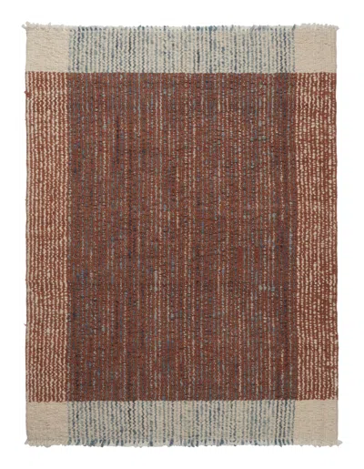 Pre-owned Rug & Kilim �s Flatweave Custom Rug Sample - 5033485 In Brown