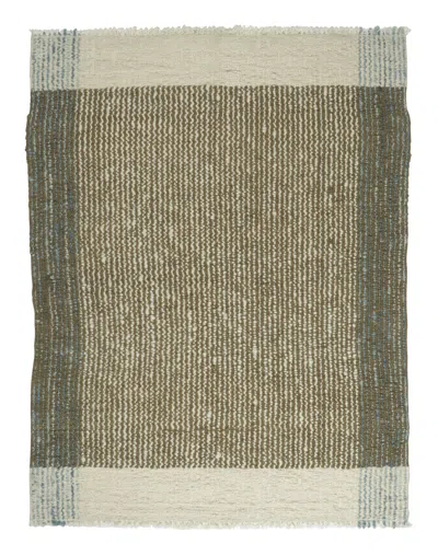 Pre-owned Rug & Kilim �s Flatweave Custom Rug Sample - 5033492 In Gray
