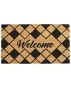 Rug Smith Diamond Doormat In Natural