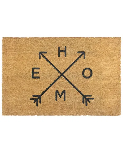 Rug Smith Natural Home Arrows Coir Doormat