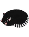 Rug Smith Rugsmith Black Cat Doormat In Black