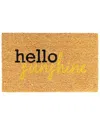 Rug Smith Rugsmith Natural Hello Sunshine Doormat In Natural