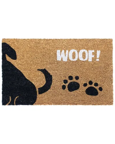 Rug Smith Woof Doormat In Black