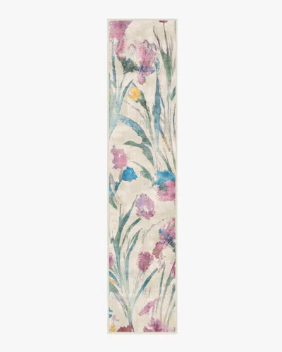 Ruggable Abeline Multicolor Flatwoven Rug In Green