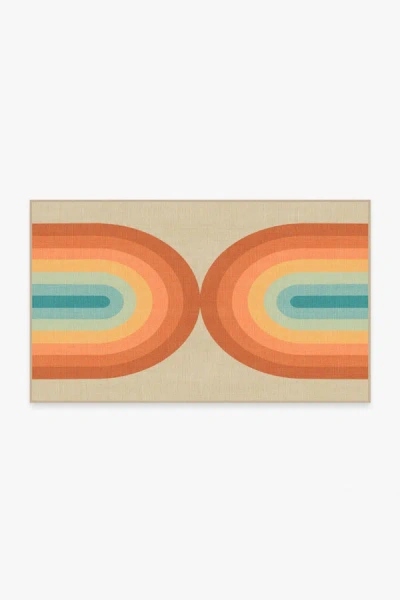 Ruggable Absida Multicolor Outdoor Rug In Brown
