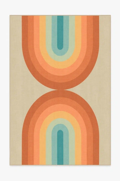Ruggable Absida Multicolor Outdoor Rug In Animal Print