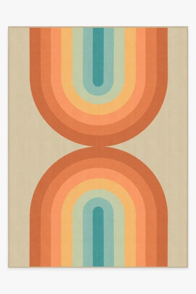 Ruggable Absida Multicolor Outdoor Rug In Black