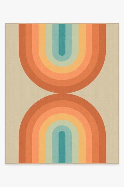 Ruggable Absida Multicolor Outdoor Rug In Black