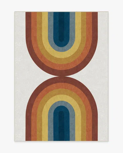 Ruggable Absida Rainbow Flatwoven Rug In Multi