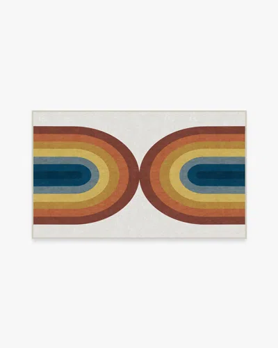 Ruggable Absida Rainbow Flatwoven Rug In Multi