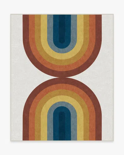 Ruggable Absida Rainbow Flatwoven Rug In Multi
