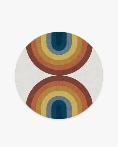 Ruggable Absida Rainbow Flatwoven Rug In Multi
