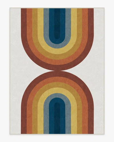 Ruggable Absida Rainbow Flatwoven Rug In Multi
