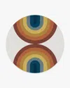 Ruggable Absida Rainbow Flatwoven Rug In Multi