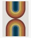 Ruggable Absida Rainbow Flatwoven Rug In Multi