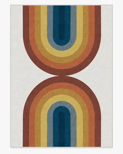 Ruggable Absida Rainbow Flatwoven Rug In Multi