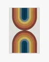 Ruggable Absida Rainbow Flatwoven Rug In Multi