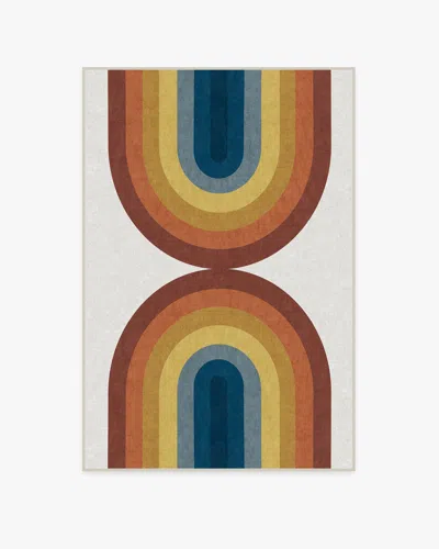 Ruggable Absida Rainbow Flatwoven Rug In Multi
