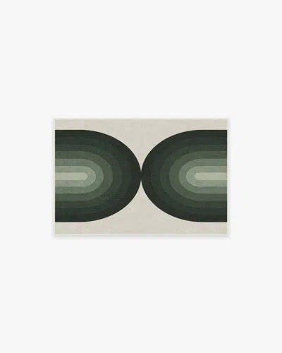 Ruggable Absida Sage Flatwoven Rug In Green