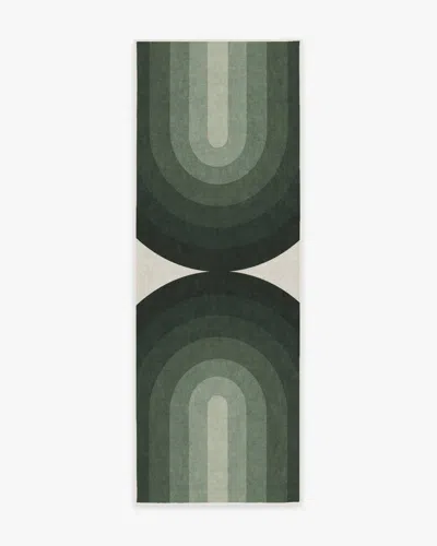 Ruggable Absida Sage Flatwoven Rug In Green