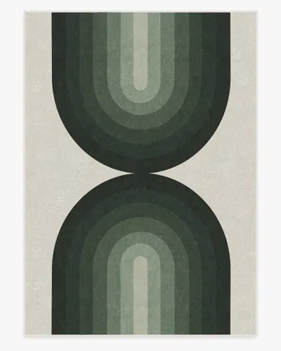 Ruggable Absida Sage Flatwoven Rug In Green
