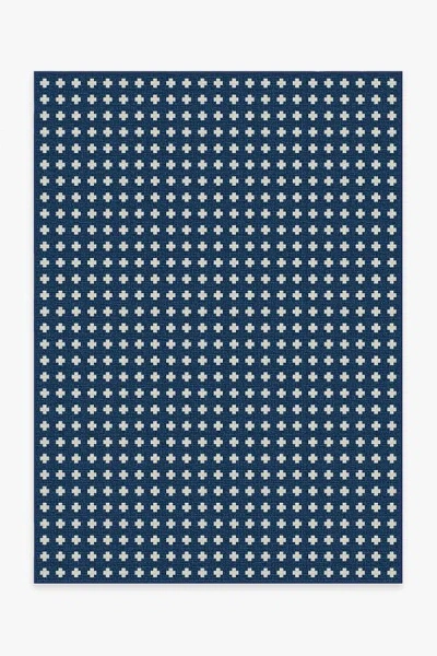 Ruggable Adde Navy Outdoor Rug In Blue
