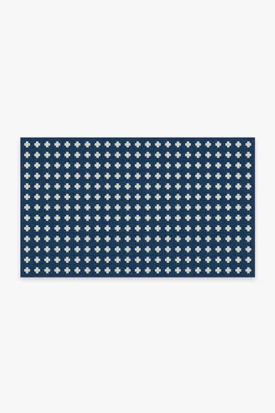 Ruggable Adde Navy Outdoor Rug In Blue