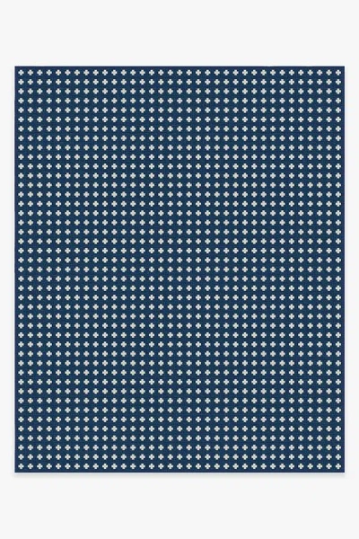 Ruggable Adde Navy Outdoor Rug In Blue