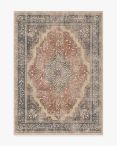 Ruggable Adeline Antique Red Flatwoven Rug In Multi