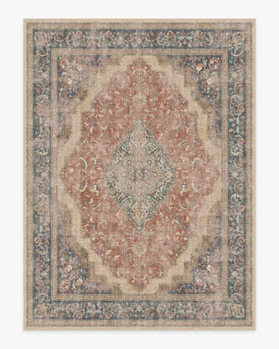 Ruggable Adeline Antique Red Flatwoven Rug In Multi