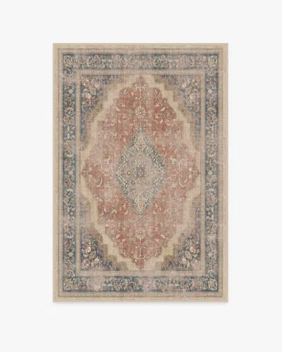Ruggable Adeline Antique Red Flatwoven Rug In Multi