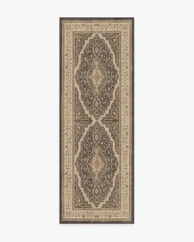 Ruggable Adeline Dark Wood Flatwoven Rug In Brown
