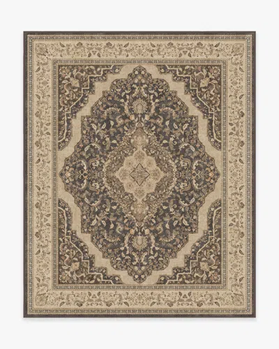 Ruggable Adeline Dark Wood Flatwoven Rug In Multi