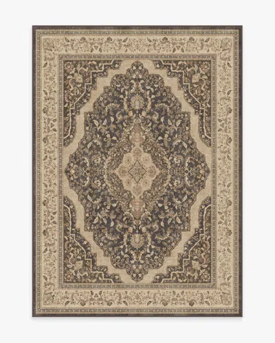 Ruggable Adeline Dark Wood Flatwoven Rug In Multi