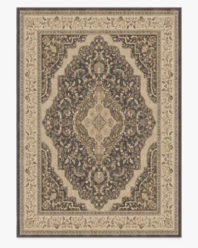 Ruggable Adeline Dark Wood Flatwoven Rug In Brown
