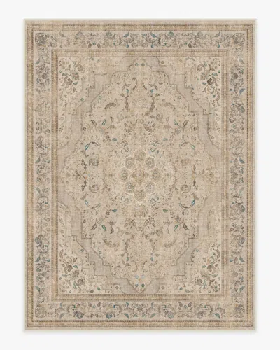 Ruggable Adeline Ivory Opal Flatwoven Rug In Brown