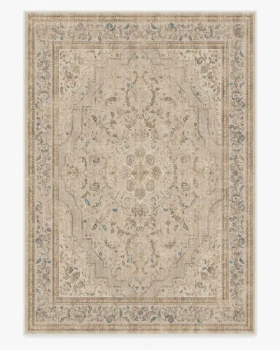 Ruggable Adeline Ivory Opal Flatwoven Rug In Brown