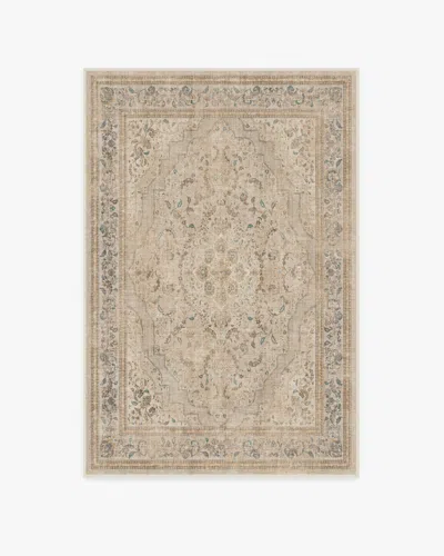 Ruggable Adeline Ivory Opal Flatwoven Rug In Brown