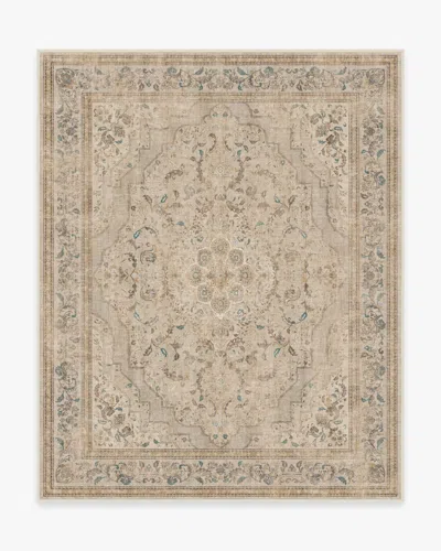 Ruggable Adeline Ivory Opal Flatwoven Rug In Brown