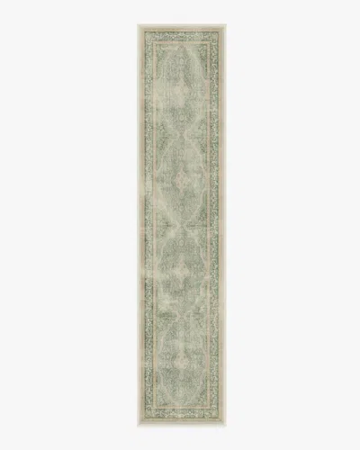 Ruggable Adeline Natural Sage Flatwoven Rug In Green