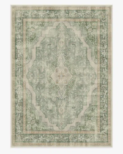 Ruggable Adeline Natural Sage Flatwoven Rug In Gray