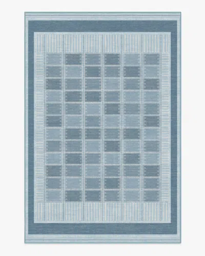 Ruggable Agnes Blue Flatwoven Rug In Multi
