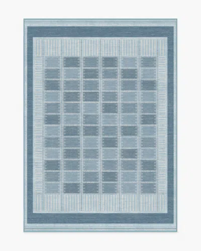 Ruggable Agnes Blue Flatwoven Rug In Multi